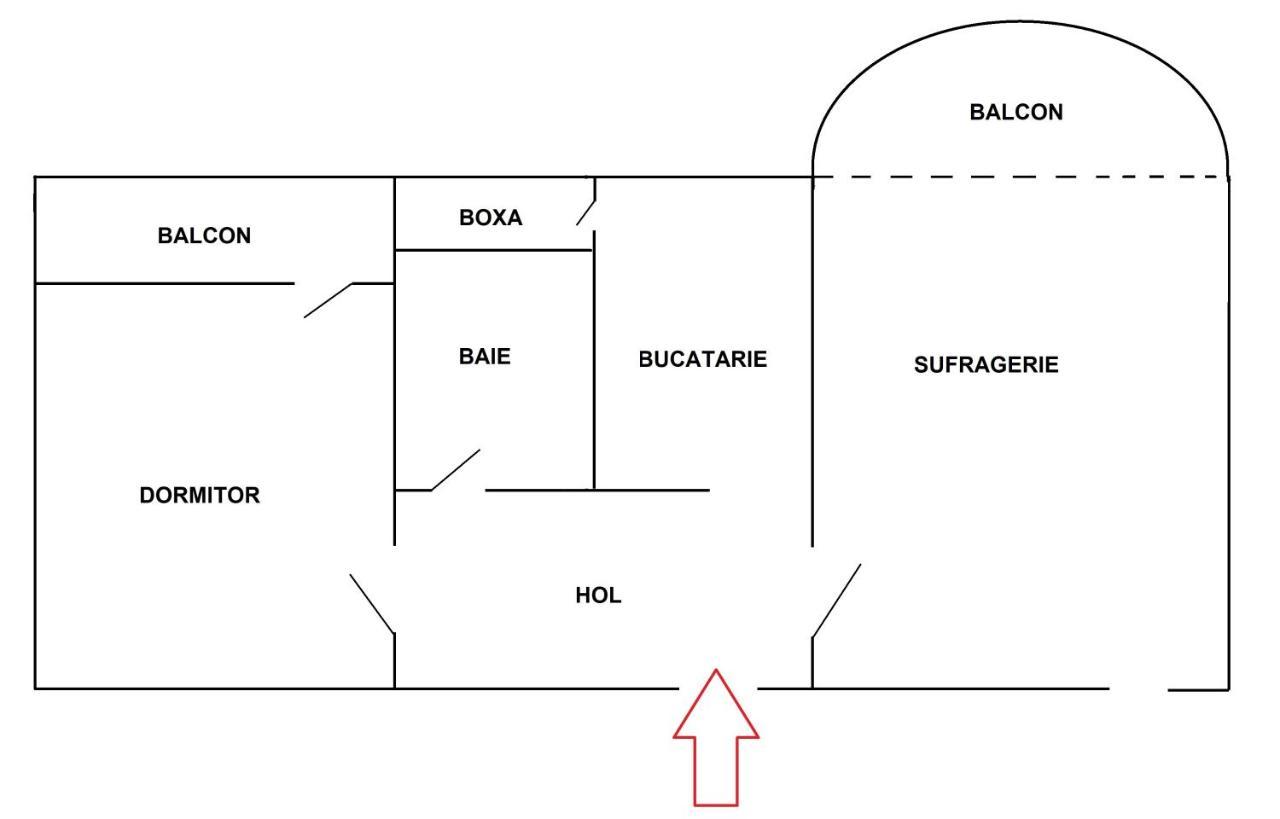 Ultracentral - Apartament Modern - Panoramic View Bacău Eksteriør billede